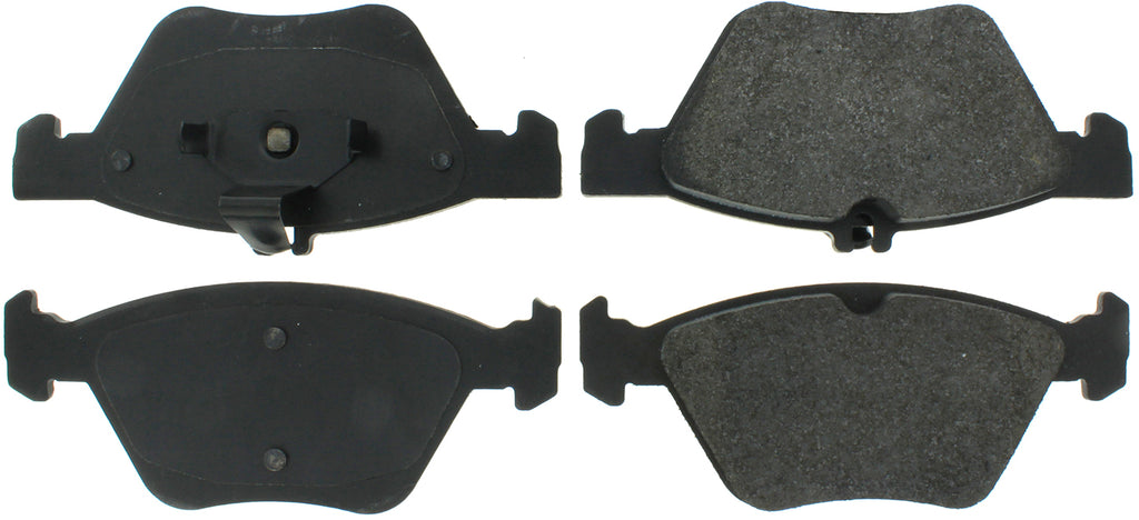 CENTRIC BRAKE PARTS 104.08531 Posi-Quiet Semi-Metallic Brake Pads with Hardwar