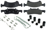 CENTRIC BRAKE PARTS 104.09340 Posi-Quiet Semi-Metallic Brake Pads with Hardwar