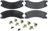 CENTRIC BRAKE PARTS 104.09450 Posi-Quiet Semi-Metallic Brake Pads with Hardwar