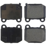 CENTRIC BRAKE PARTS 104.09610 Posi-Quiet Semi-Metallic Brake Pads with Hardwar