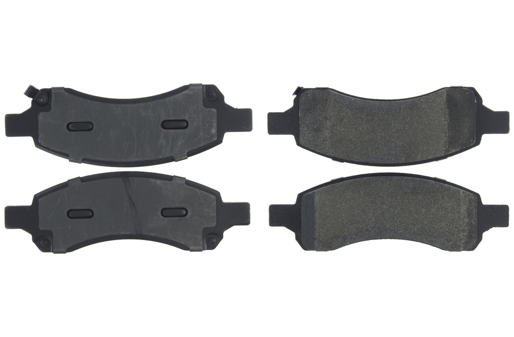CENTRIC BRAKE PARTS 104.11690 Posi-Quiet Semi-Metallic Brake Pads with Hardwar