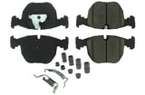 CENTRIC BRAKE PARTS 105.06810 Posi-Quiet Ceramic Brake Pads with Shims and Har