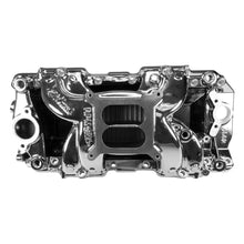 Load image into Gallery viewer, Edelbrock 7562-cp RPM Air-Gap Big Block Chevy 2-R Intake Manifold, Chrome Plasma Finish for Select Avanti II, Chevrolet Bel Air, Chevrolet Biscayne, Chevrolet Blazer, Chevrolet Brookwood, Chevrolet C10, Chevrolet C10 Pickup, Chevrolet C10 Suburban,
