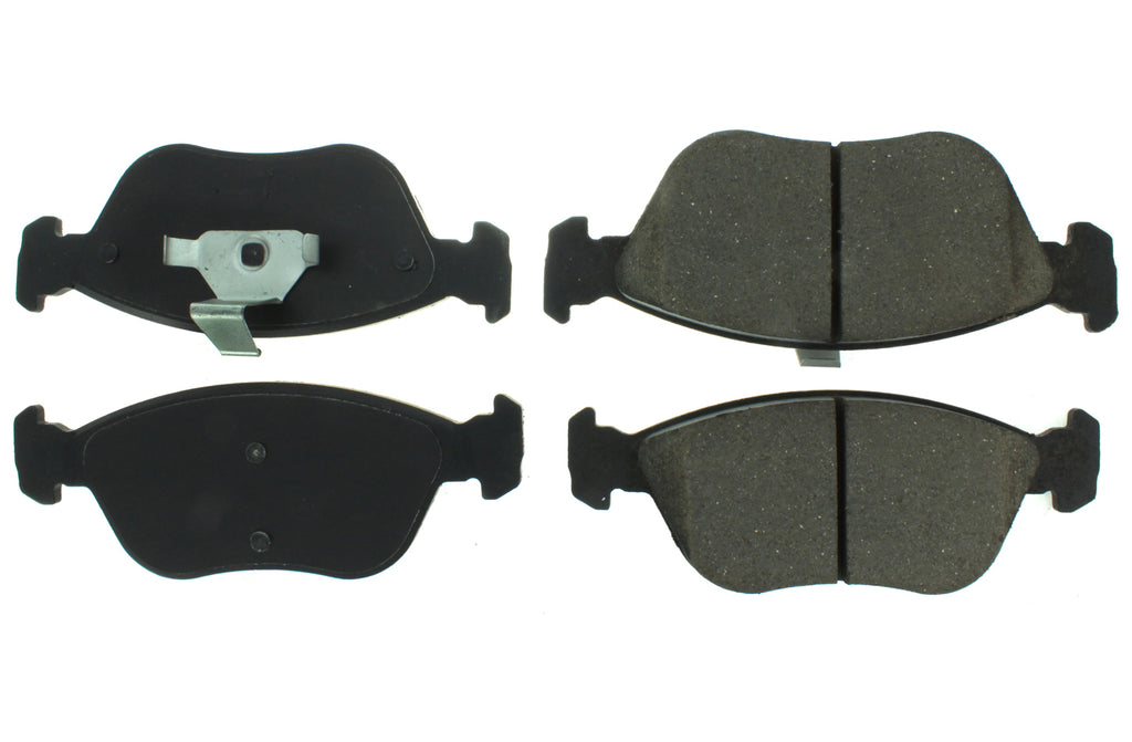 CENTRIC BRAKE PARTS 300.06180 Premium Semi-Metallic Br ake Pads with Shims and