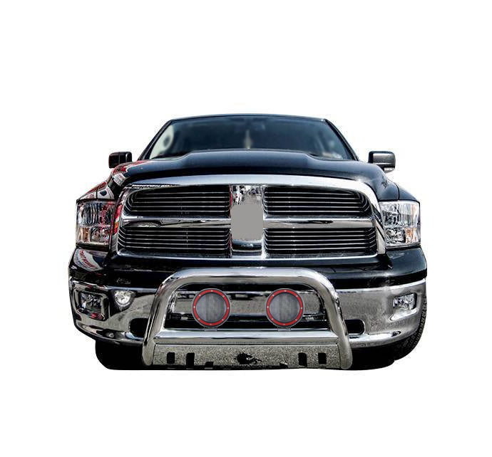 Black Horse Off Road CBS-DOE1011SP-PLFR Bull Bar Kit for Select Dodge Ram 1500, Ram 1500, Ram Classic