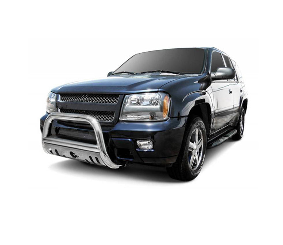Black Horse Off Road CBS-GMC3005SP Bull Bar for Select Chevrolet Trailblazer, GMC Envoy