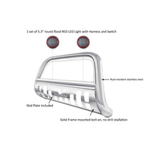 Load image into Gallery viewer, Black Horse Off Road CBS-TYF5007SP-PLFR Bull Bar Kit for Select Toyota Highlander