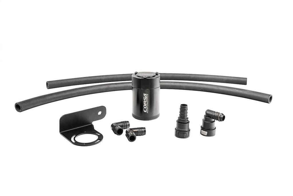 Corsa Performance CC0009 CORSA Performance 3 oz. aluminum oil catch can with mounting bracket for Select Ford F-150