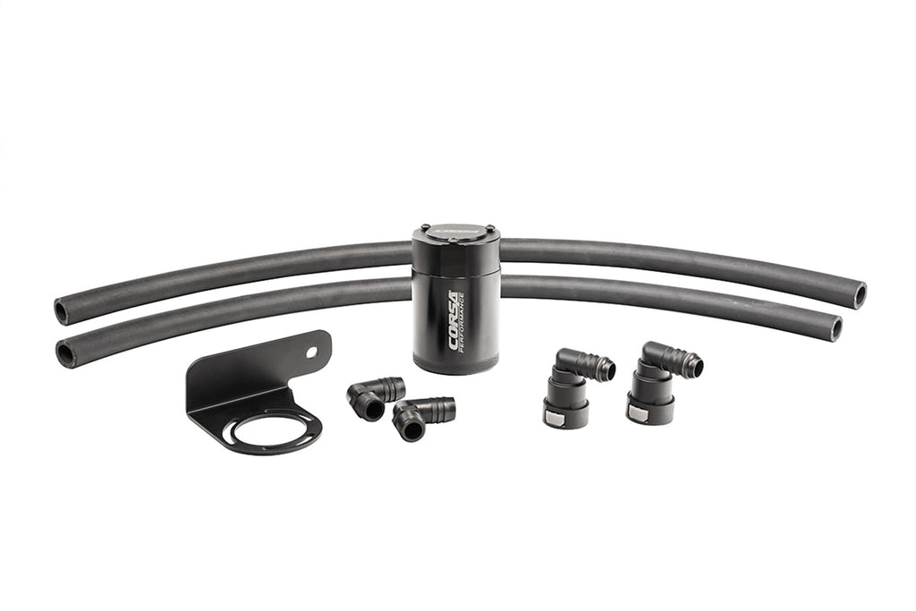 Corsa Performance CC0010 CORSA Performance 3 oz. aluminum oil catch can with mounting bracket for Select Ford F-150