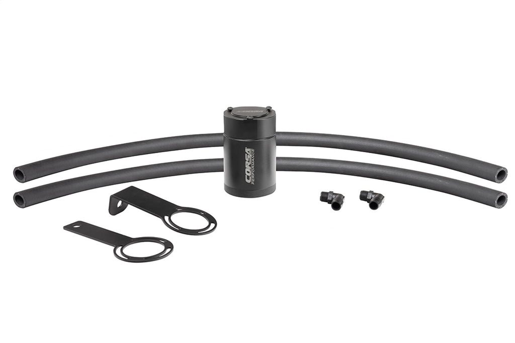 Corsa Performance CC0017 CORSA Performance 5/8in. Universal 3 oz. aluminum oil catch can with mounting br