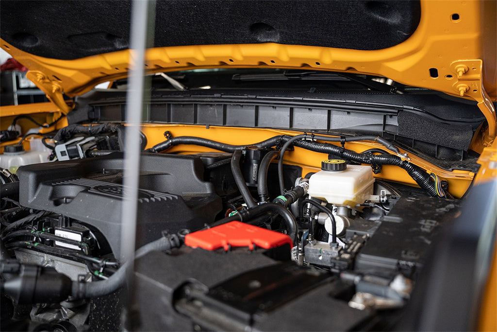 Corsa Performance CC0018 CORSA Performance 3 oz. aluminum oil catch can with mounting bracket for Select Ford Bronco