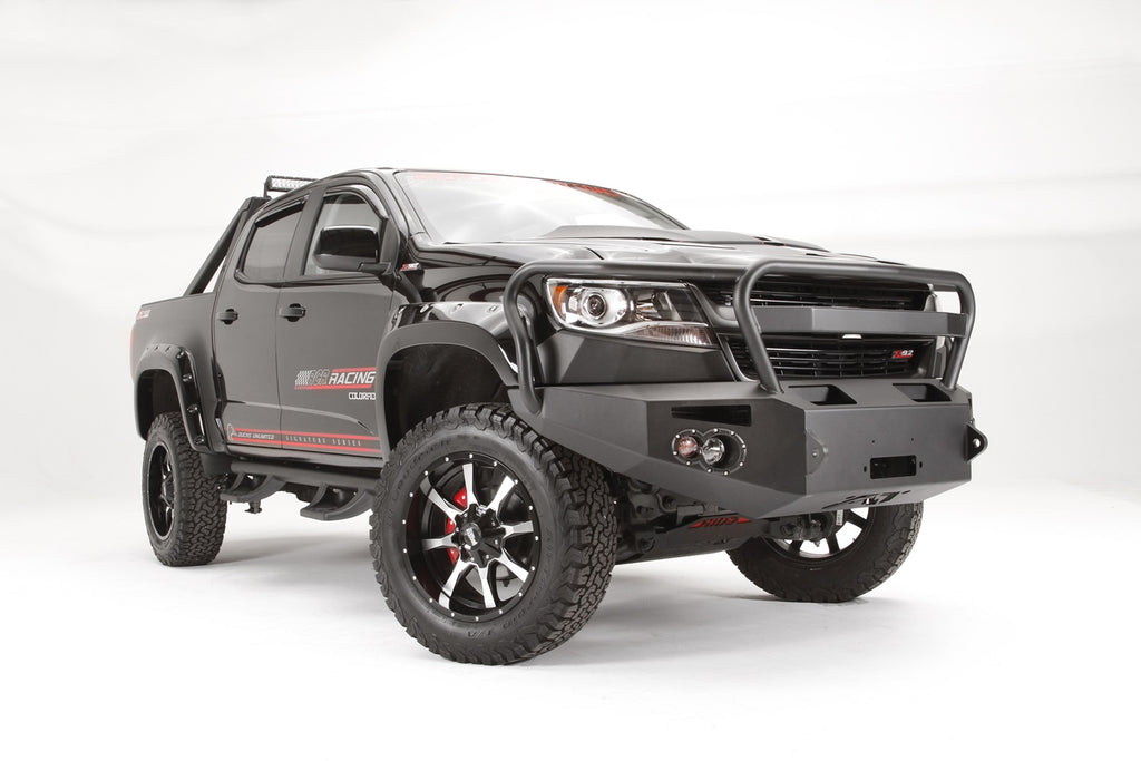 Fab Fours CC15-H3350-1 Premium Winch Front Bumper for Select Chevrolet Colorado
