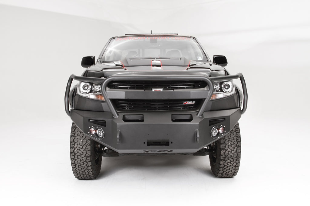 Fab Fours CC15-H3350-B Premium Winch Front Bumper for Select Chevrolet Colorado