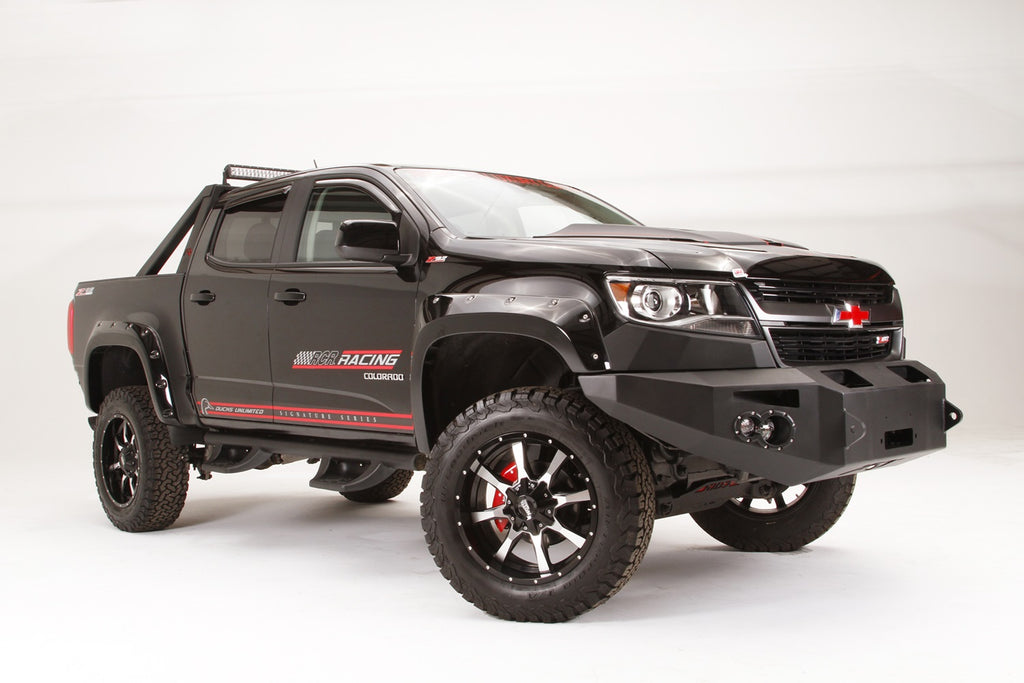 Fab Fours CC15-H3351-B Premium Winch Front Bumper for Select Chevrolet Colorado