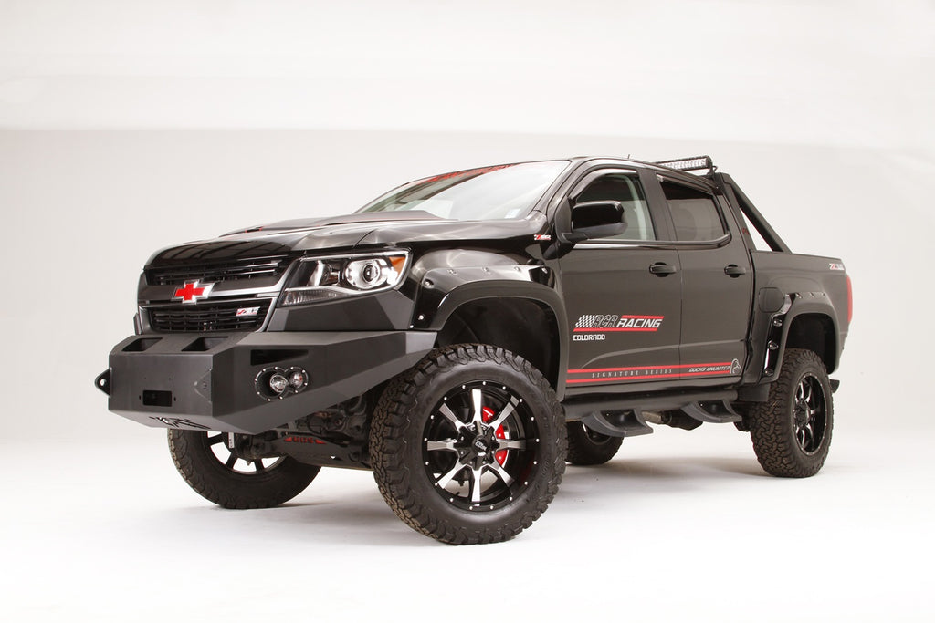 Fab Fours CC15-H3351-B Premium Winch Front Bumper for Select Chevrolet Colorado