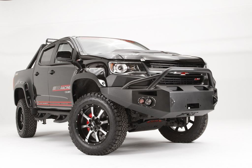 Fab Fours CC15-H3352-B Premium Winch Front Bumper for Select Chevrolet Colorado