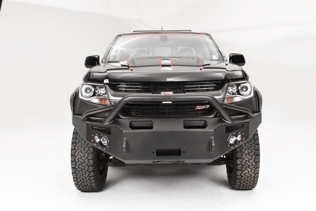 Fab Fours CC15-H3352-B Premium Winch Front Bumper for Select Chevrolet Colorado