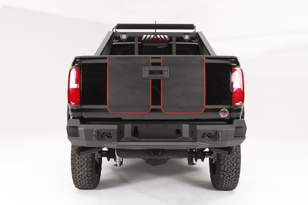 Fab Fours CC15-W3350-B Premium Rear Bumper for Select Chevrolet Colorado, GMC Canyon