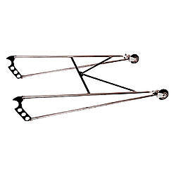 CHASSIS ENGINEERING 3621 50in Pro Wheelie Bars - Black