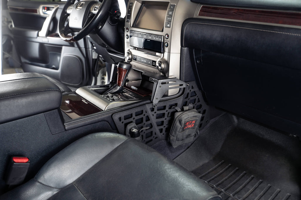 DV8 Offroad CCGX-02 Lexus GX 460 Center Console Molle Panels & Digital Device Bridge