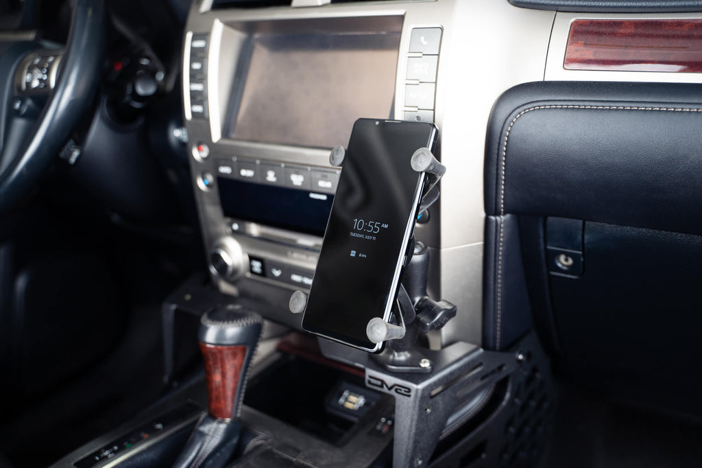 DV8 Offroad CCGX-02 Lexus GX 460 Center Console Molle Panels & Digital Device Bridge