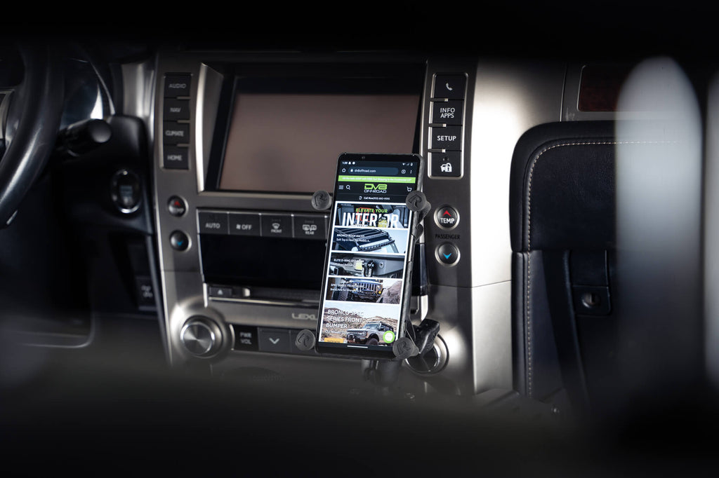 DV8 Offroad CCGX-02 Lexus GX 460 Center Console Molle Panels & Digital Device Bridge