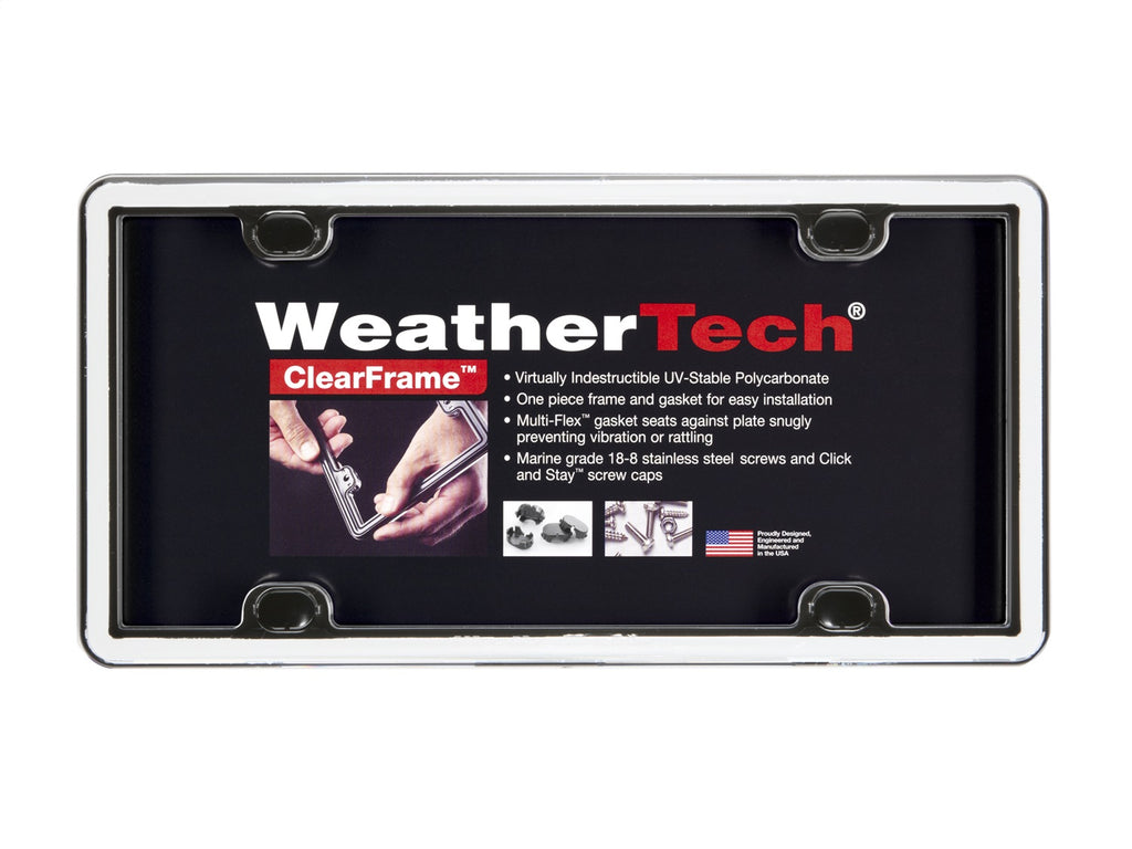 Weathertech 63021 ClearFrame™ License Plate Frame
