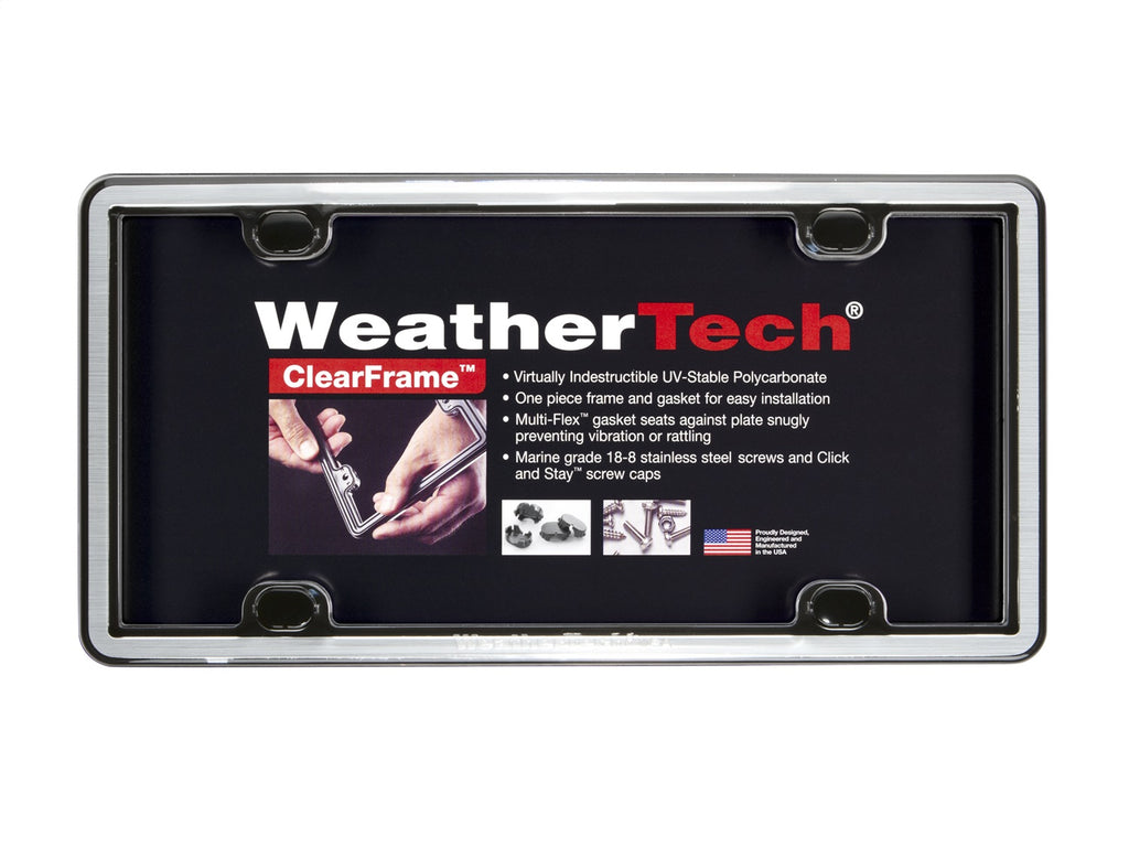 Weathertech 63027 ClearFrame™ License Plate Frame