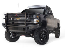 Load image into Gallery viewer, Fab Fours CH08-S2060-1 Black Steel Front Ranch Bumper for Select Chevrolet Silverado HD, Chevrolet Silverado HD