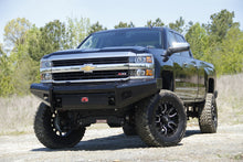 Load image into Gallery viewer, Fab Fours CH08-S2061-1 Black Steel Front Ranch Bumper for Select Chevrolet Silverado HD, Chevrolet Silverado HD