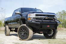 Load image into Gallery viewer, Fab Fours CH08-S2062-1 Black Steel Front Ranch Bumper for Select Chevrolet Silverado HD, Chevrolet Silverado HD