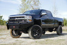 Load image into Gallery viewer, Fab Fours CH08-S2062-1 Black Steel Front Ranch Bumper for Select Chevrolet Silverado HD, Chevrolet Silverado HD