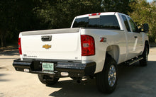 Load image into Gallery viewer, Fab Fours CH08-T1450-1 Black Steel Ranch Rear Bumper for Select Chevrolet Silverado HD, Chevrolet Silverado HD, GMC Sierra HD, GMC Sierra HD