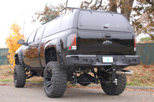 Load image into Gallery viewer, Fab Fours CH08-W1450-B Heavy Duty Rear Bumper for Select Chevrolet Silverado HD, Chevrolet Silverado HD, GMC Sierra HD, GMC Sierra HD