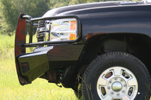 Load image into Gallery viewer, Fab Fours CH11-S2760-1 Black Steel Front Ranch Bumper for Select Chevrolet Silverado HD, Chevrolet Silverado HD