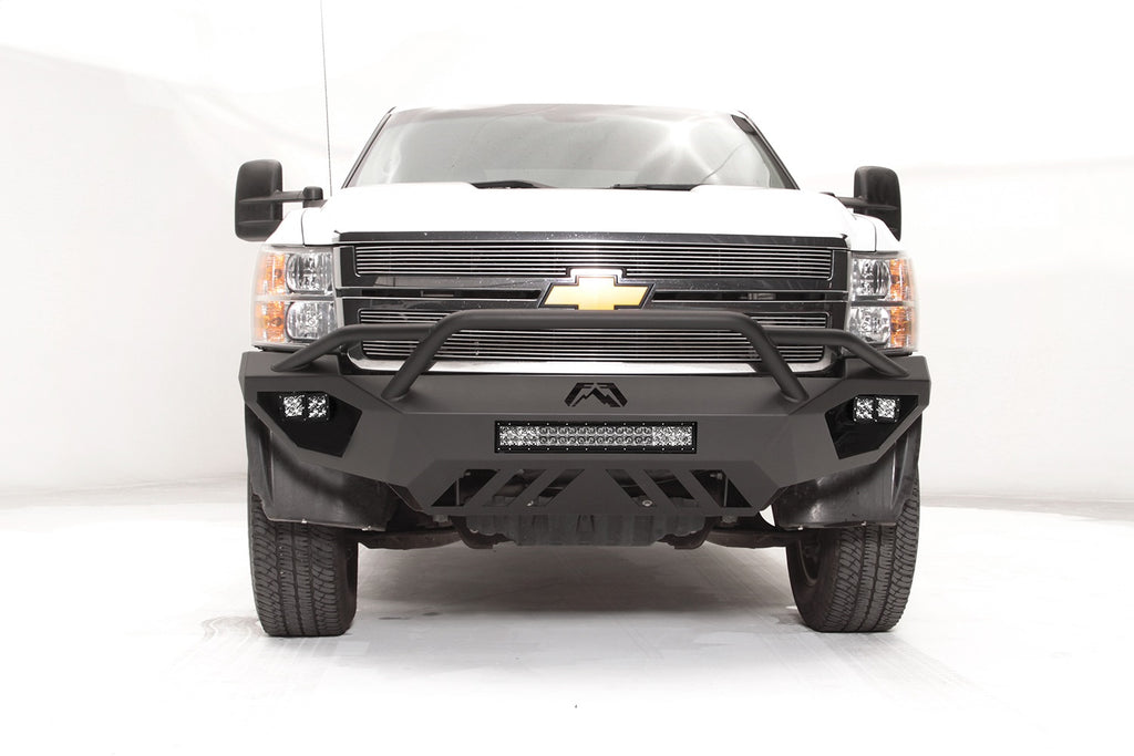 Fab Fours CH11-V2752-B Vengeance Front Bumper for Select Chevrolet Silverado HD, Chevrolet Silverado HD