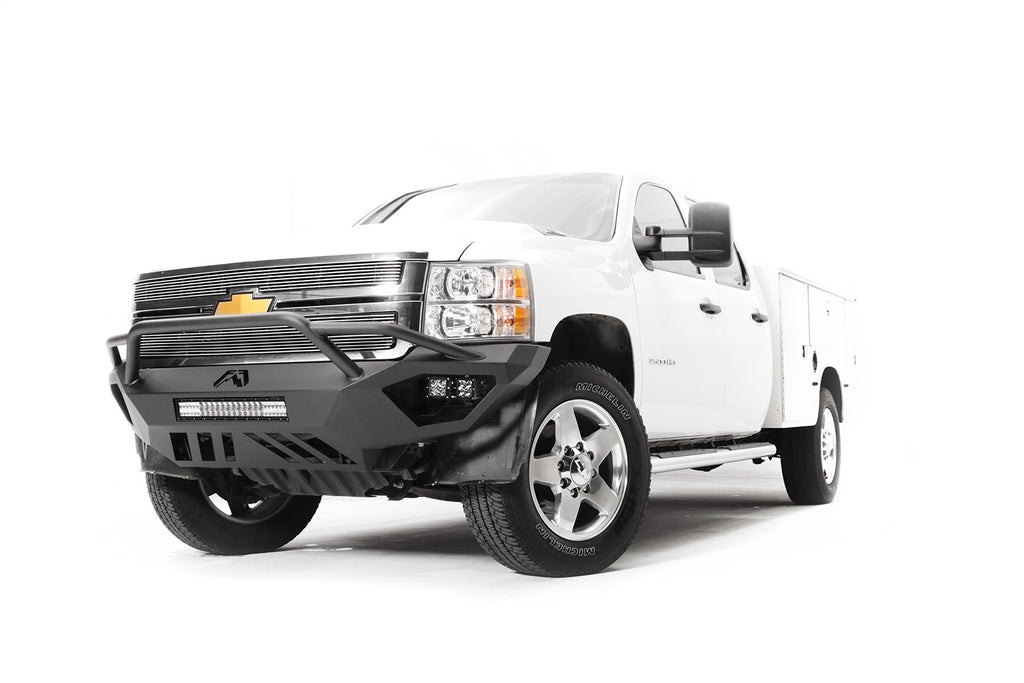 Fab Fours CH11-V2752-B Vengeance Front Bumper for Select Chevrolet Silverado HD, Chevrolet Silverado HD