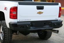 Load image into Gallery viewer, Fab Fours CH11-W2151-1 Heavy Duty Rear Bumper for Select Chevrolet Silverado HD, Chevrolet Silverado HD, GMC Sierra HD, GMC Sierra HD