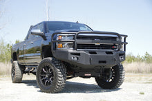 Load image into Gallery viewer, Fab Fours CH14-A3050-1 Premium Heavy Duty Winch Front Bumper for Select Chevrolet Silverado HD, Chevrolet Silverado HD