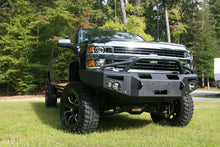 Load image into Gallery viewer, Fab Fours CH14-C3052-B Premium Winch Front Bumper for Select Chevrolet Silverado HD, Chevrolet Silverado HD