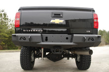Load image into Gallery viewer, Fab Fours CH14-W3050-B Heavy Duty Rear Bumper for Select Chevrolet Silverado HD, Chevrolet Silverado HD, GMC Sierra HD, GMC Sierra HD