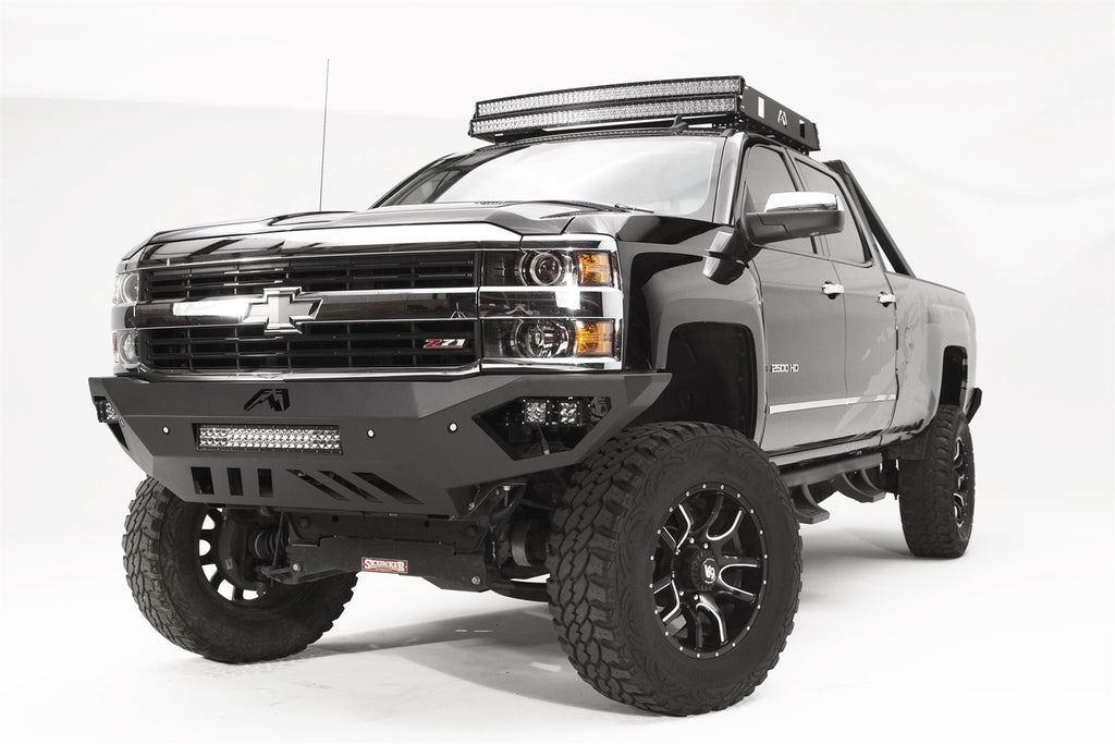 Fab Fours CH15-V3051-B Vengeance Front Bumper for Select Chevrolet Silverado HD, Chevrolet Silverado HD
