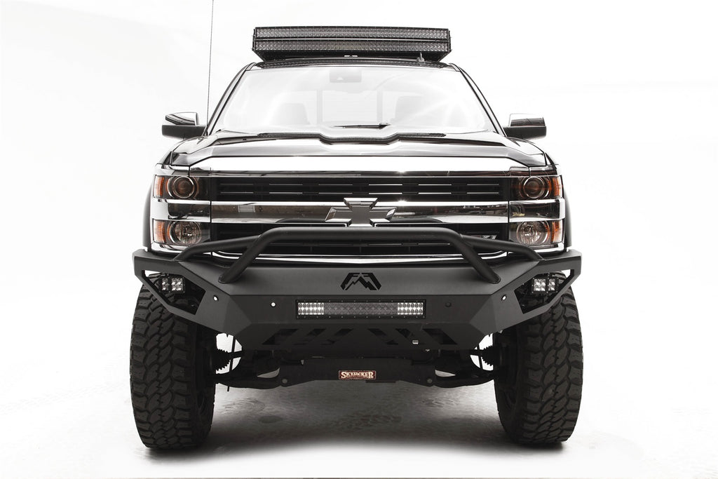 Fab Fours CH15-V3052-1 Vengeance Front Bumper for Select Chevrolet Silverado HD, Chevrolet Silverado HD