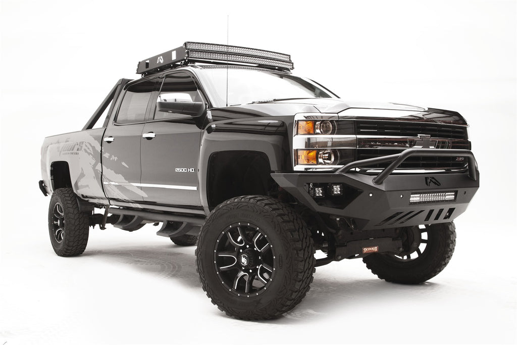 Fab Fours CH15-V3052-B Vengeance Front Bumper for Select Chevrolet Silverado HD, Chevrolet Silverado HD