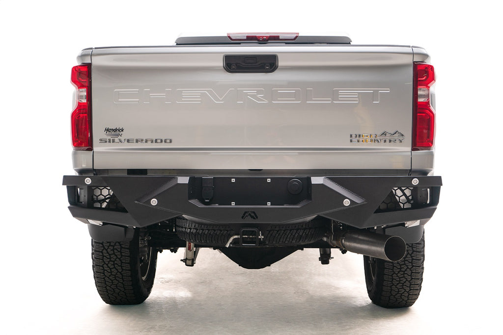 Fab Fours CH20-E4951-B Vengeance Rear Bumper for Select Chevrolet Silverado HD, Chevrolet Silverado HD, GMC Sierra HD, GMC Sierra HD