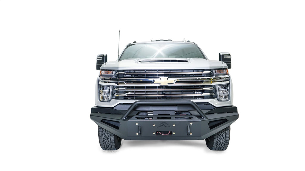 Fab Fours CH20-RS4962-1 Red Steel Front Bumper for Select Chevrolet Silverado HD, Chevrolet Silverado HD