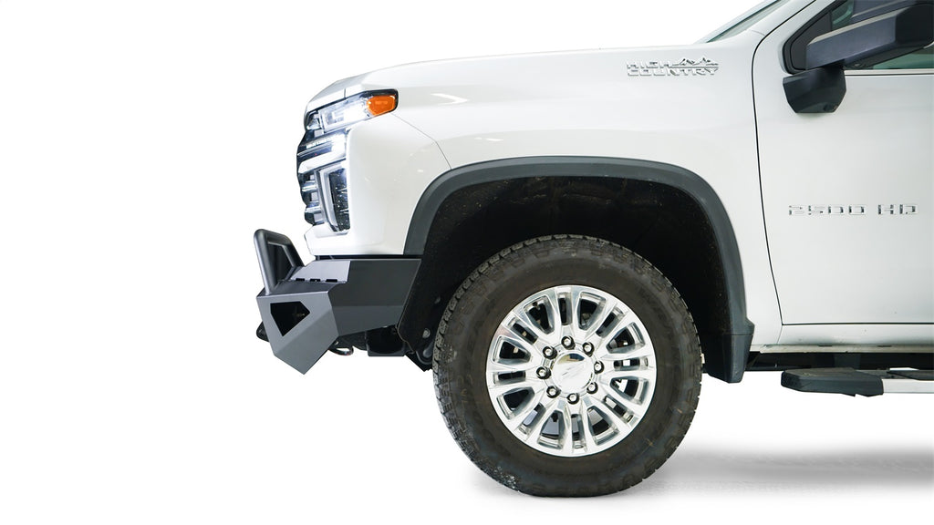 Fab Fours CH20-RS4962-1 Red Steel Front Bumper for Select Chevrolet Silverado HD, Chevrolet Silverado HD