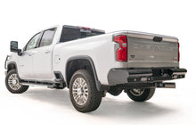 Load image into Gallery viewer, Fab Fours CH20-T4950-1 Black Steel Ranch Rear Bumper for Select Chevrolet Silverado HD, Chevrolet Silverado HD, GMC Sierra HD, GMC Sierra HD