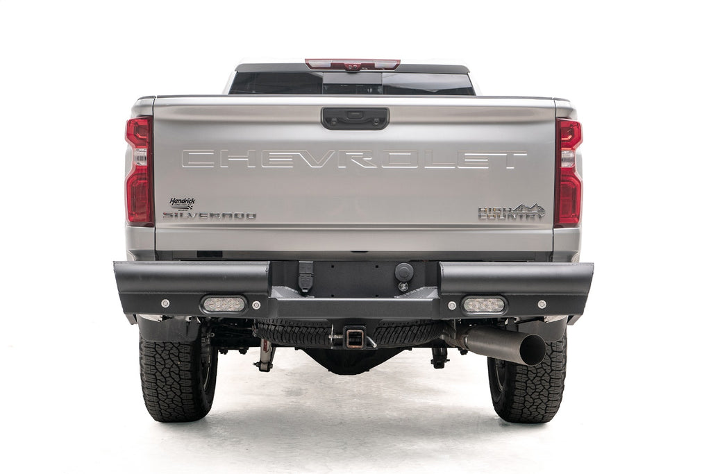 Fab Fours CH20-U4950-1 Elite Rear Bumper for Select Chevrolet Silverado HD, Chevrolet Silverado HD, GMC Sierra HD, GMC Sierra HD