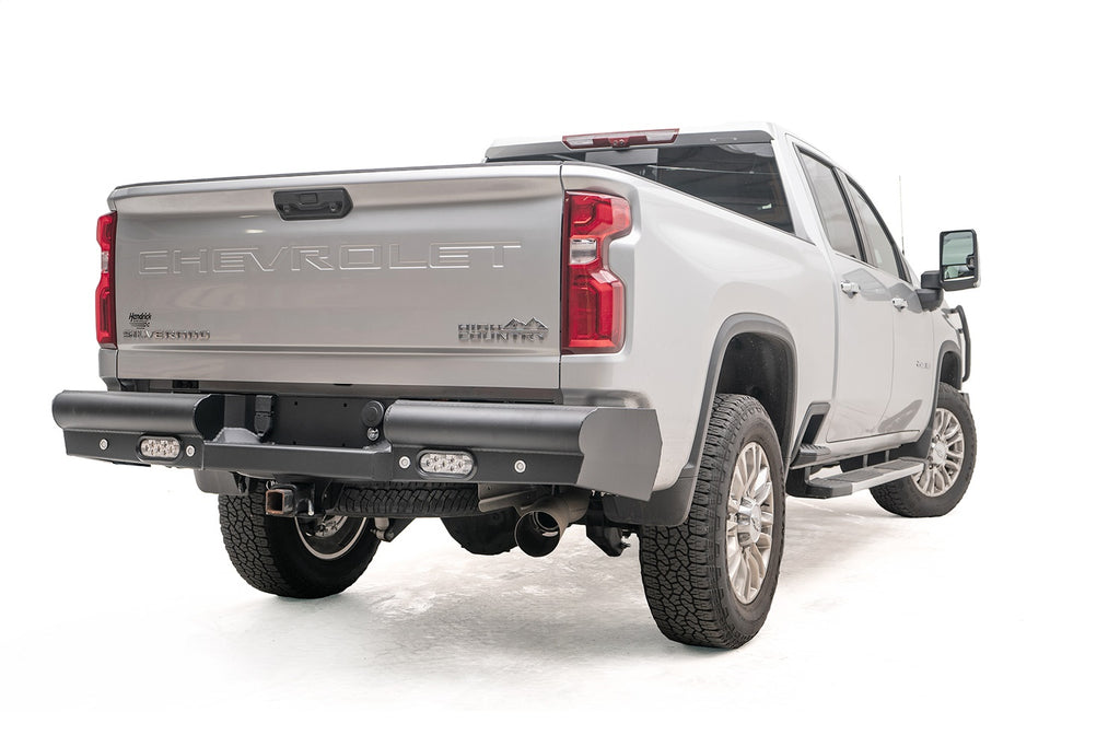 Fab Fours CH20-U4950-1 Elite Rear Bumper for Select Chevrolet Silverado HD, Chevrolet Silverado HD, GMC Sierra HD, GMC Sierra HD